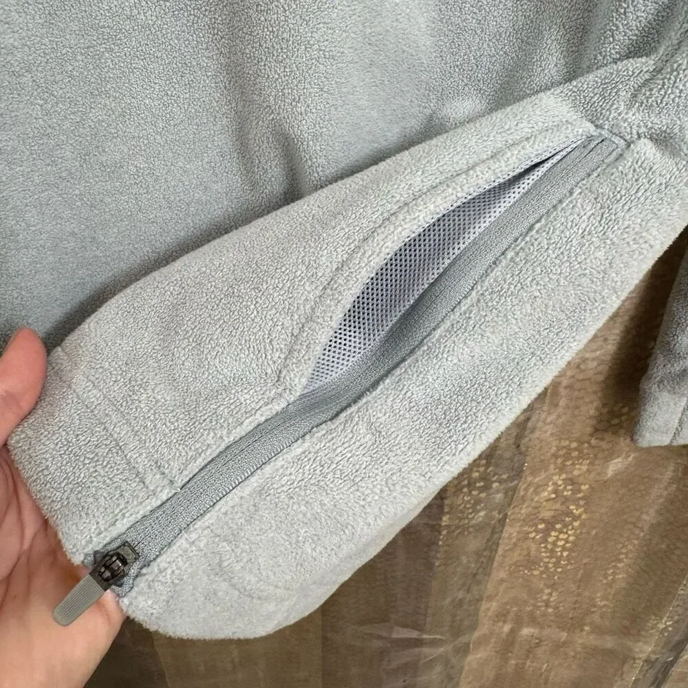 Nike Dri Fit Women's Gray Fleece Soft Turtleneck Sweater Small